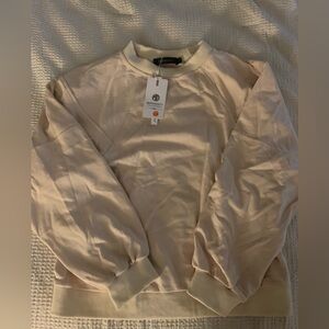 Beige Crewneck Sweater